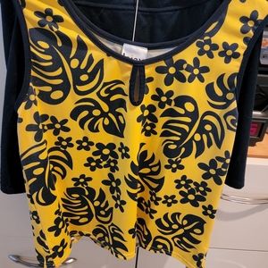 Tennis top and skirt